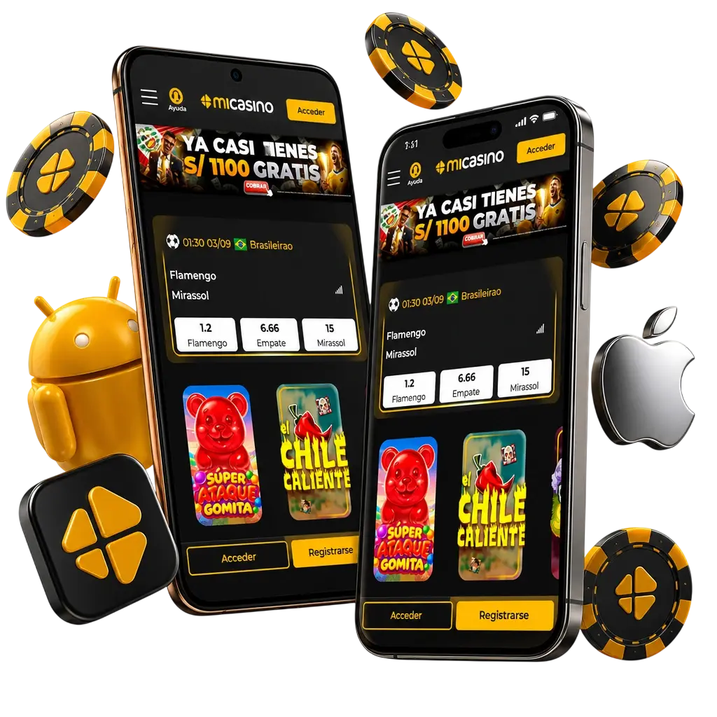 Descarga la app de Micasino APK para Android e iOS con bono de bienvenida y apuestas deportivas en Perú
