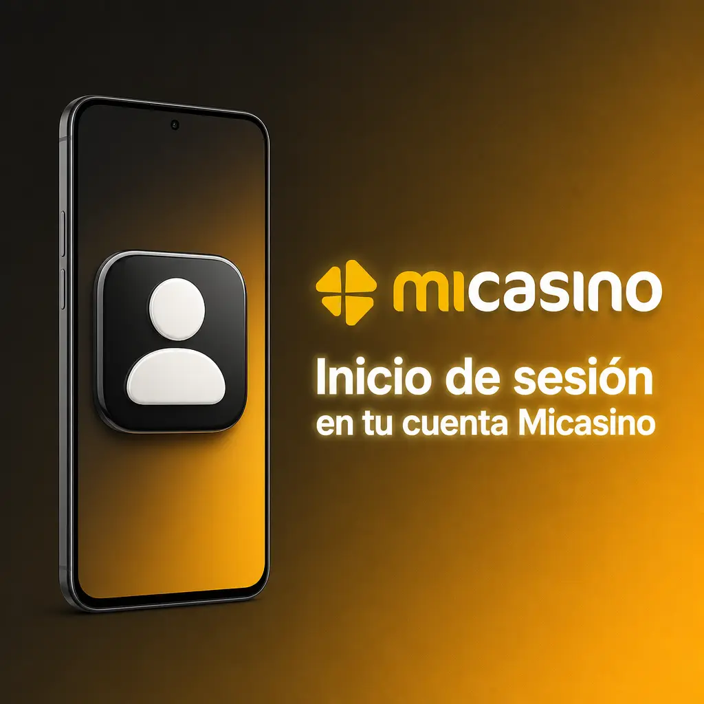 Inicio de sesión en la cuenta de Micasino para acceder a saldo, apuestas activas y bonos disponibles