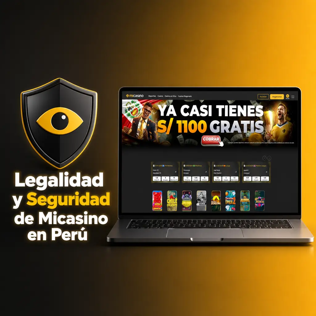 Micasino en Perú: licencia de Curazao, cifrado SSL de 256 bits y herramientas de juego responsable para apuestas seguras.
