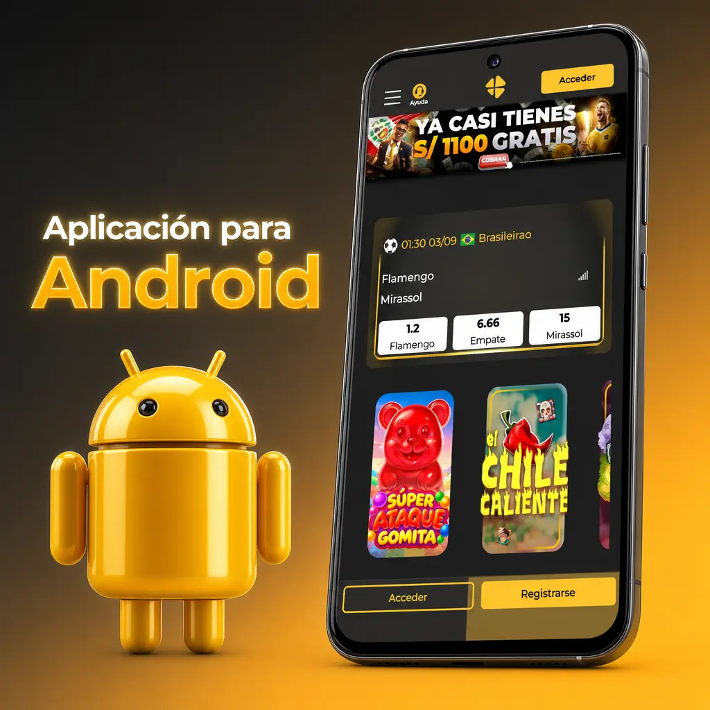 Descarga la app Android de Micasino: archivo APK de 45 MB, compatible con Android 7.0 o superior, disponible fuera de Google Play.