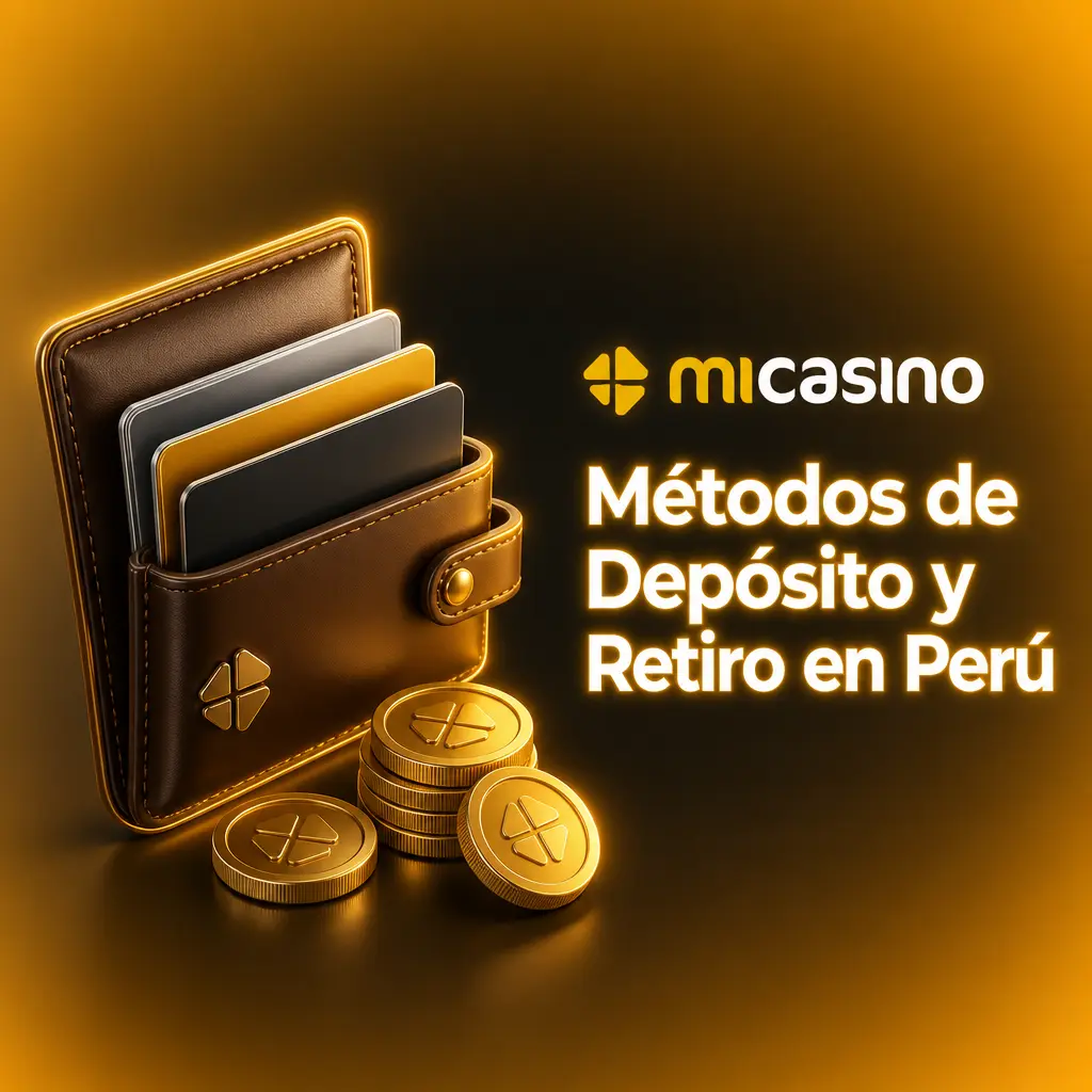 Métodos de depósito y retiro en Micasino Perú: Yape, Plin, Visa, Mastercard y más, sin comisiones y en soles.